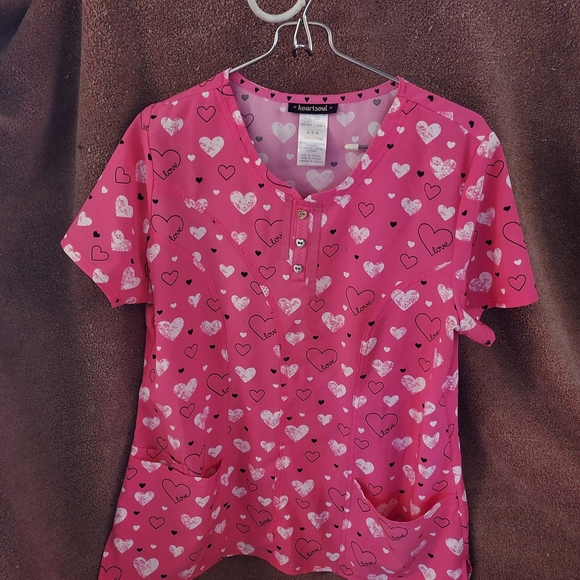 HeartSoul Pink Nightgown with Heart Pattern - Picture 2 of 2